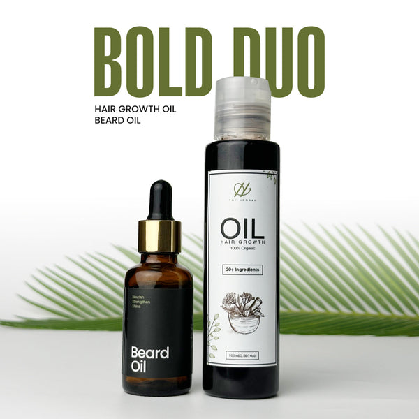 Bold Duo (Hair Growth Oil & Beard Oil)