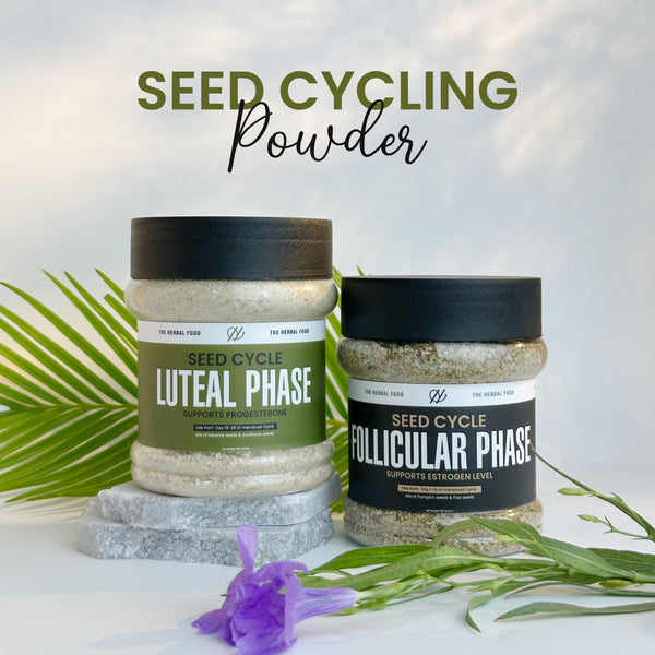 Seed Cycling Blend for Hormone Balance – Follicular & Luteal Phase Support (28-Day Cycle)