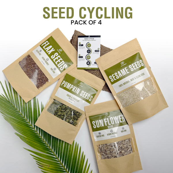 Seed Cycling Pack (Pack of 4) – Naturally Support Your Hormonal Balance